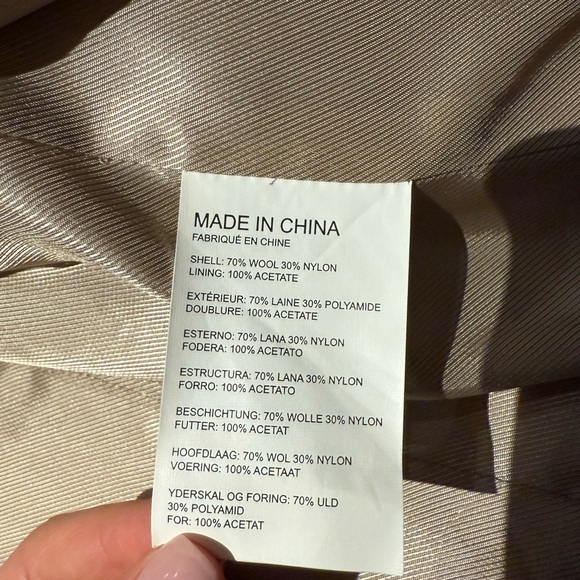 Club Monaco Wool Coat - Picture 9 of 9